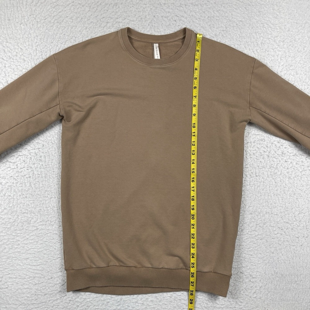 Babaton The Group Aritzia Sweatshirt Womens XXS Beige Tunic Pullover Athleisure - Picture 8 of 15